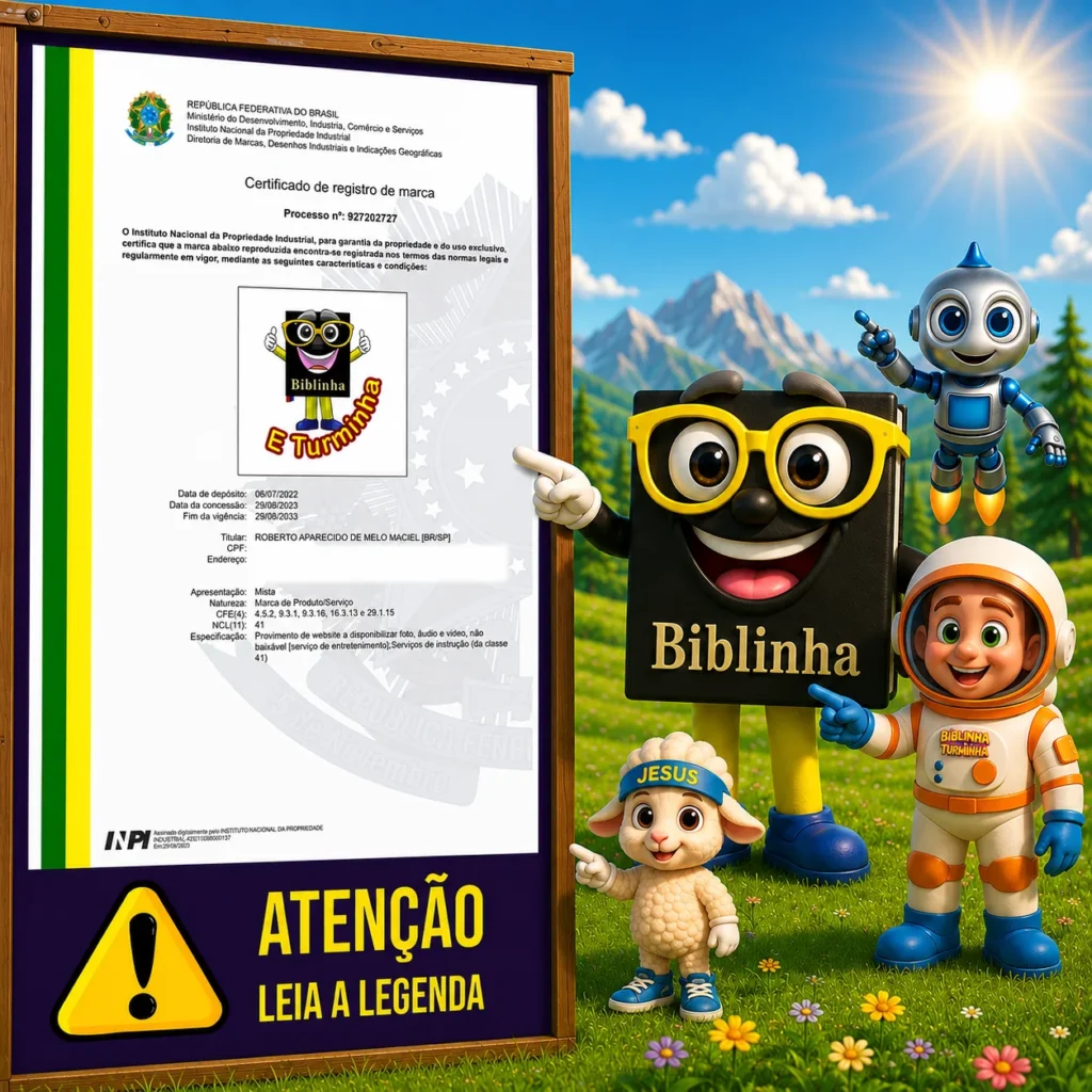 Biblinha e Turminha®: O Certificado INPI de 2023 e a Linha do Tempo do Nosso Projeto Original de Discipulado Infantil