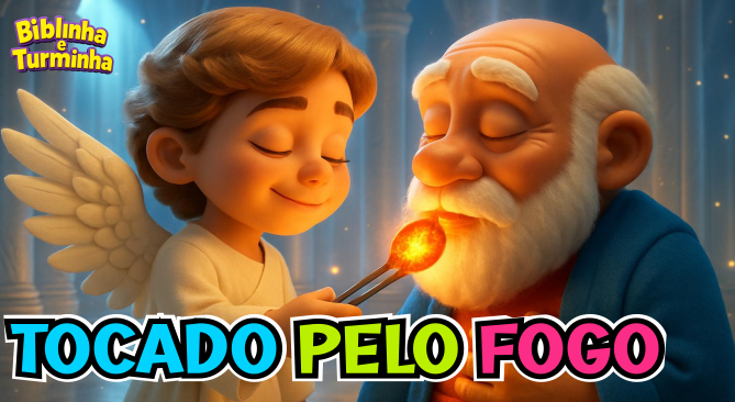 Profeta Isaías É Purificado pelo Fogo do Altar | Biblinha e Turminha® — Vídeo Novo