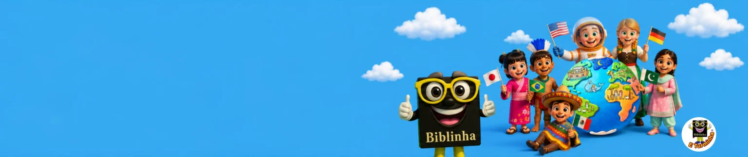 Biblinha e Turminha® — crianças de todo o mundo